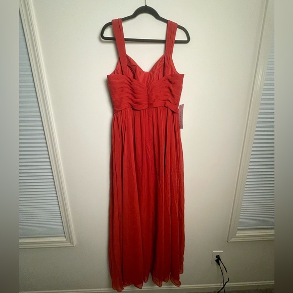 Azazie Evie bridesmaid formal dress size 14 rust color NWT - Picture 8 of 8